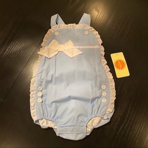 Southern Sunshine Kids Blue Dot Bubble, sz 3t